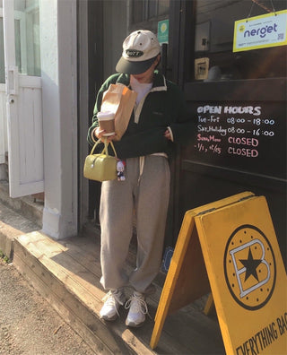 Fleece track pants