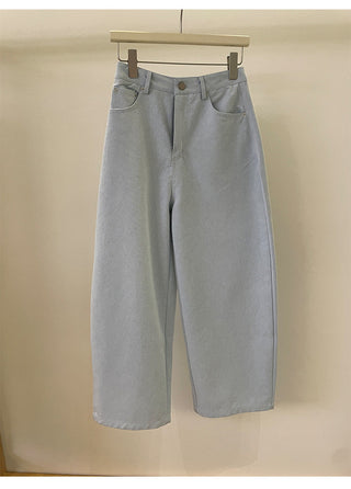 Denim bloomer pants