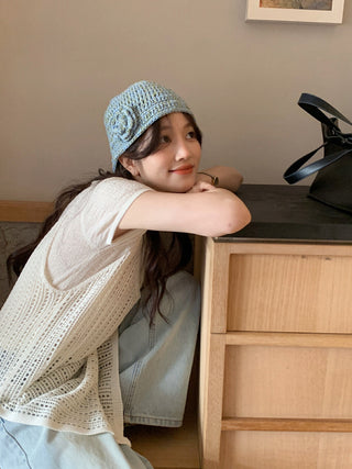 Hollow camisole dress