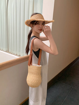 Hollow camisole dress