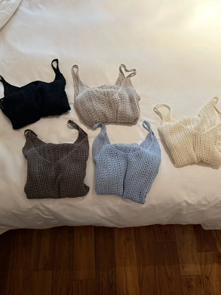 Hollow camisole dress