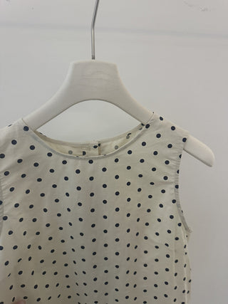 Polka dot vest