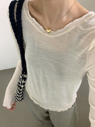 Lacework long sleeve Top