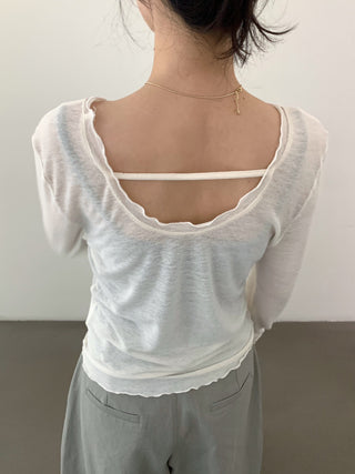 Lacework long sleeve Top