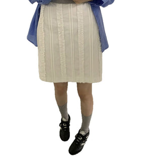 Wave lace skirt