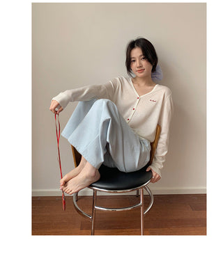Embroidered cardigan