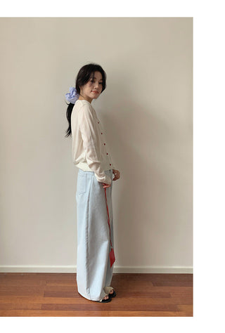 Embroidered cardigan