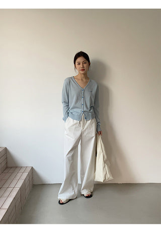 Embroidered cardigan