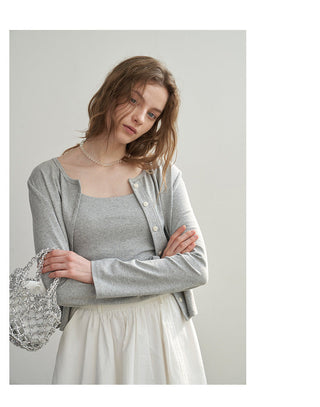 Cardigan two-piece