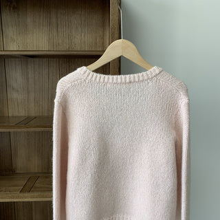 Knitted sling cardigan