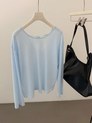 Silk sun protection Top