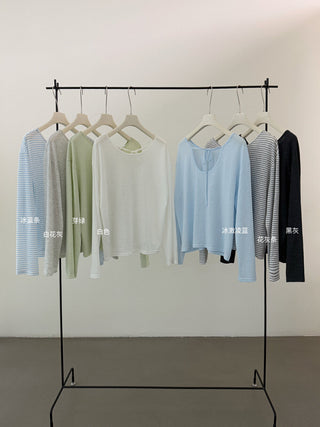 Silk sun protection Top