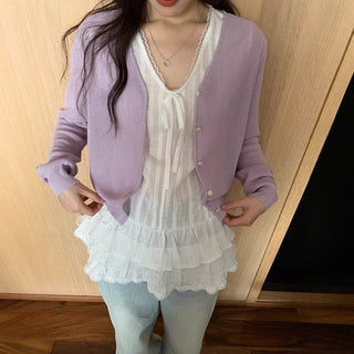 Handmade lace shirt