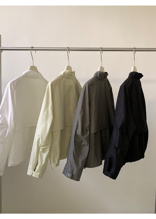 Stand collar jacket