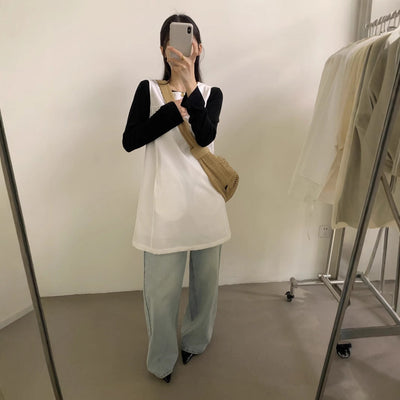 Round neck dress