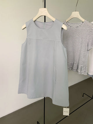 Round neck dress