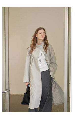 Stand collar trench