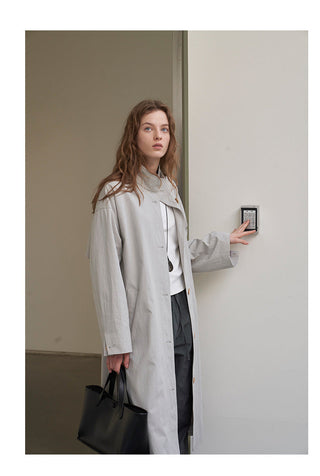 Stand collar trench