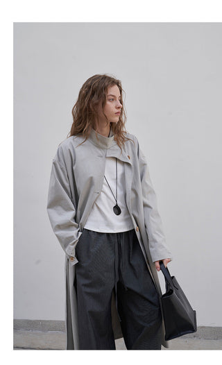 Stand collar trench