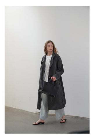 Stand collar trench