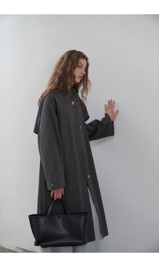 Stand collar trench