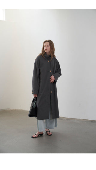 Stand collar trench
