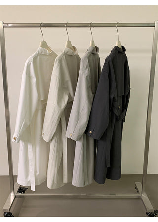 Stand collar trench