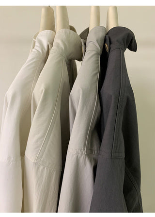 Stand collar trench