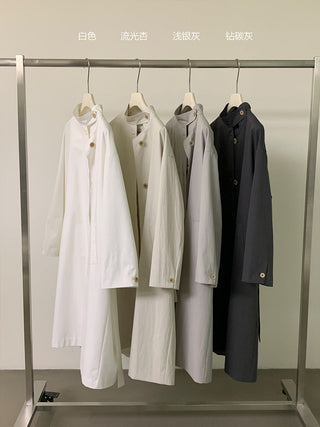 Stand collar trench