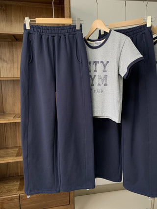 Plaid Top/pants set