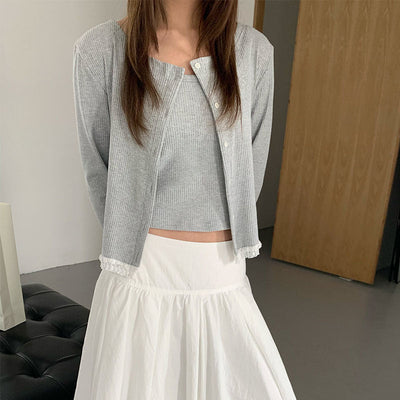 Lace two-piece set