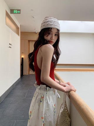 Floral casual pants