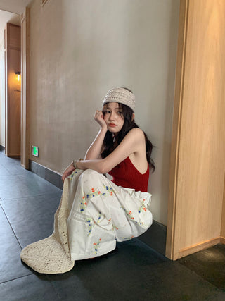 Floral casual pants