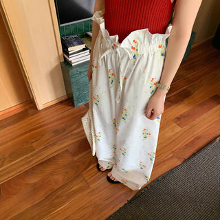 Floral casual pants