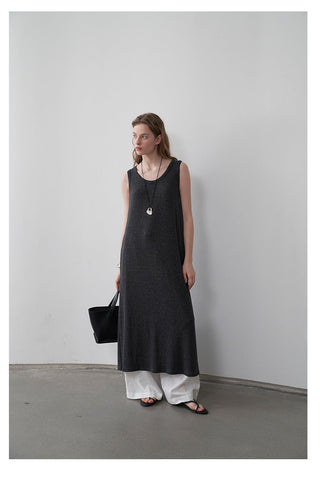 Graceful vest dress 02