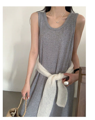 Graceful vest dress 02