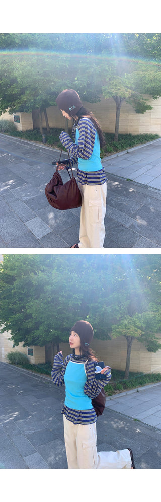Elastic waist pants