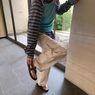 Elastic waist pants
