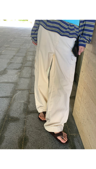 Elastic waist pants