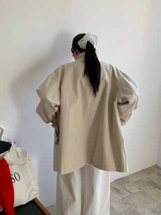 Lazy loose coat jacket
