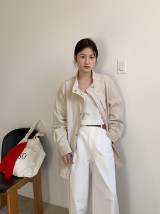 Lazy loose coat jacket