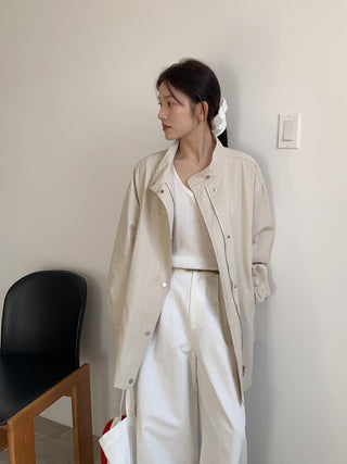Lazy loose coat jacket
