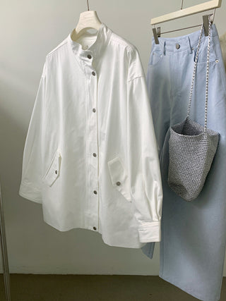 Lazy loose coat jacket