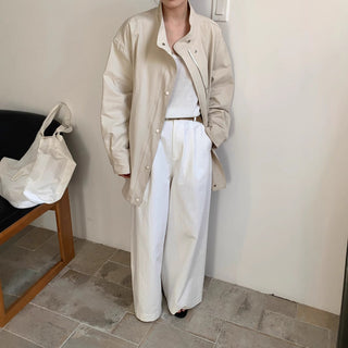 Lazy loose coat jacket