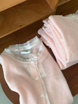 Lace sweater