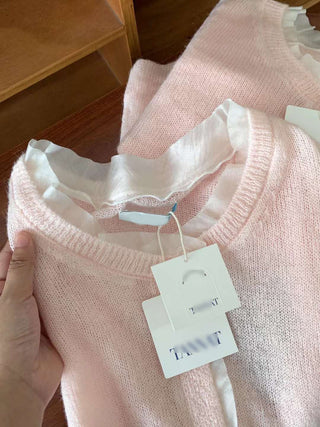Lace sweater