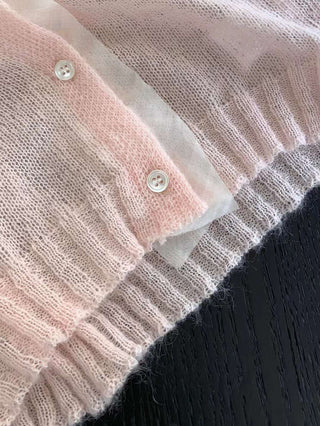 Lace sweater