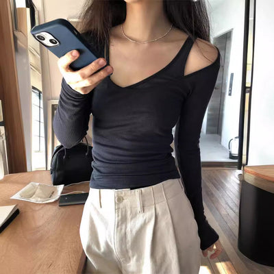 Fake two Piece Top