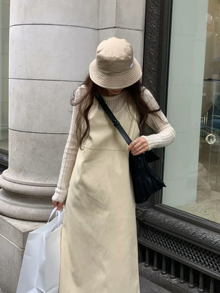 Vertical knit sweater