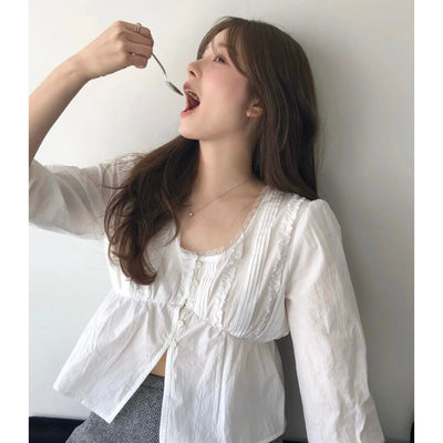 White lace Top